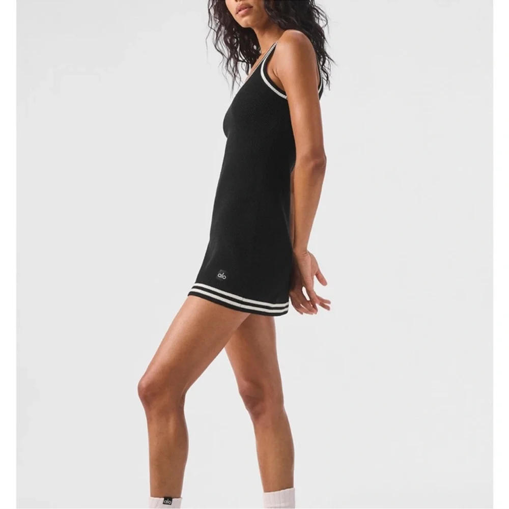 Alo Tennis Club Sweater Knit Dress